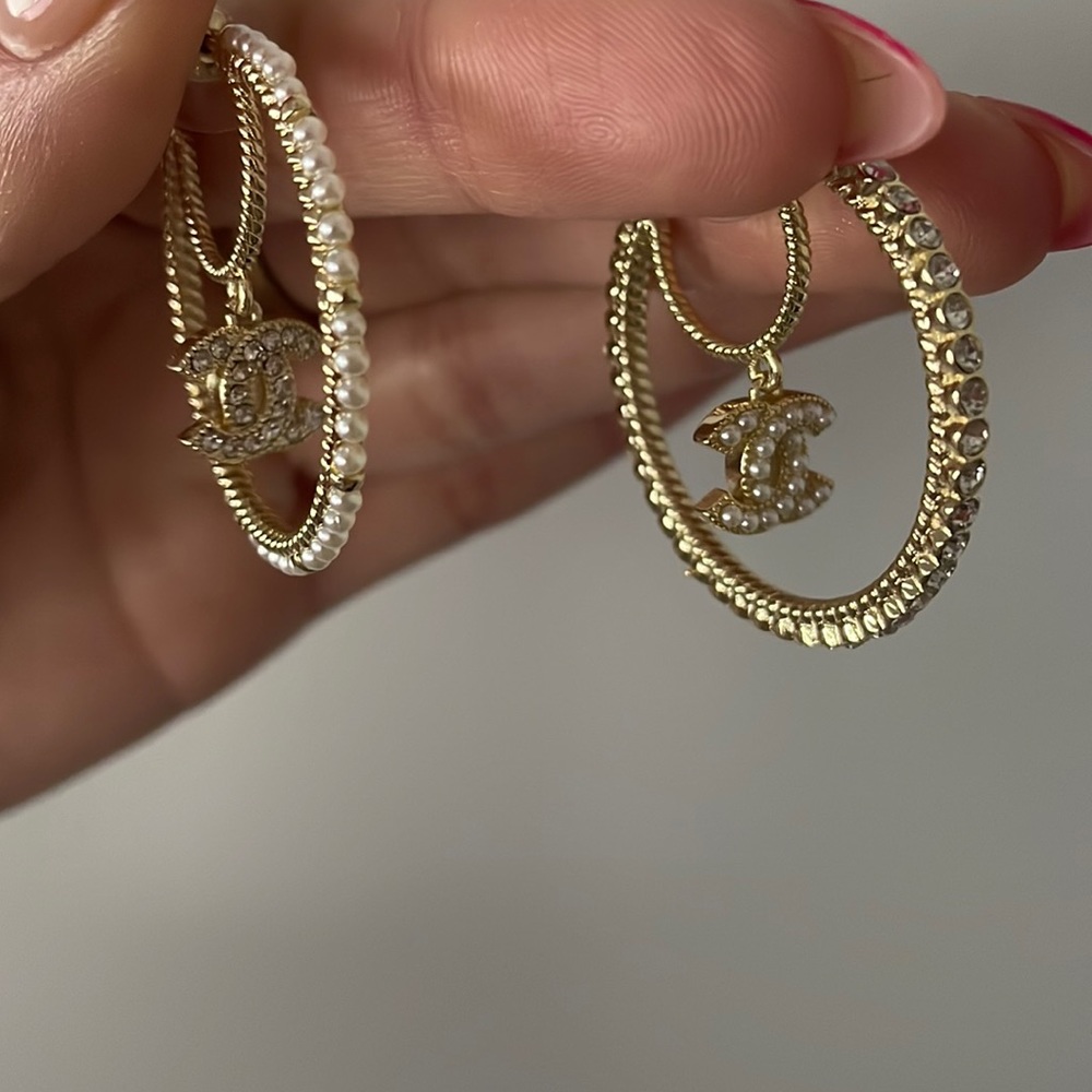 Chanel hoops
